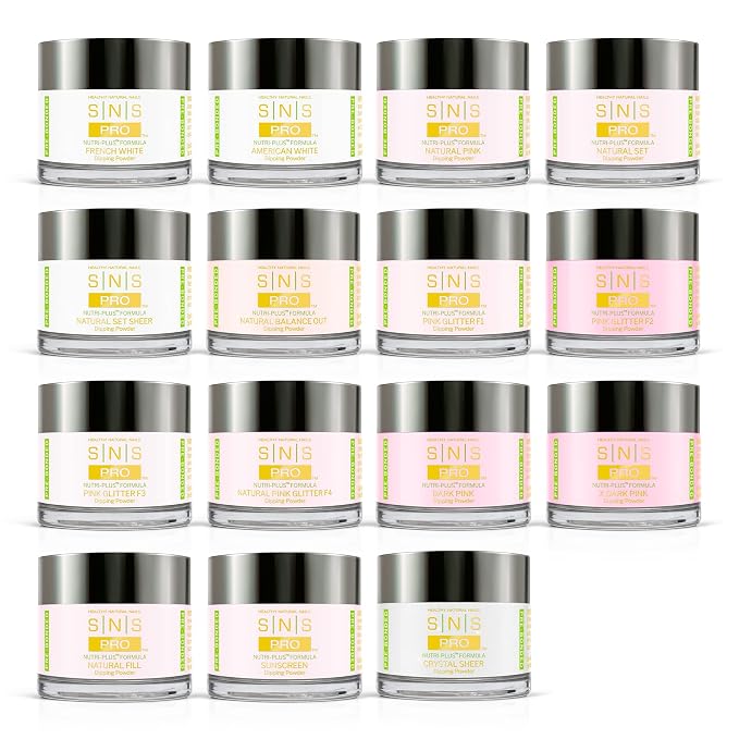 Pink & White Master Set 2 oz - 14 Jars