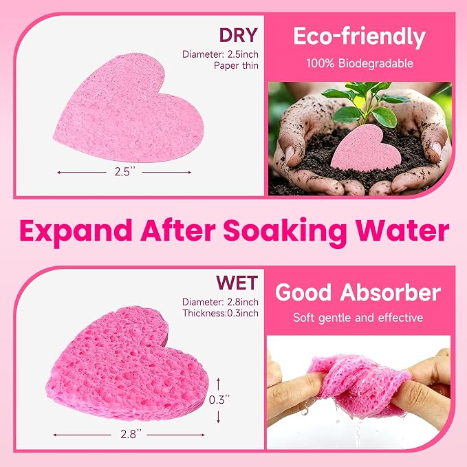 （heart Pink）120 Count