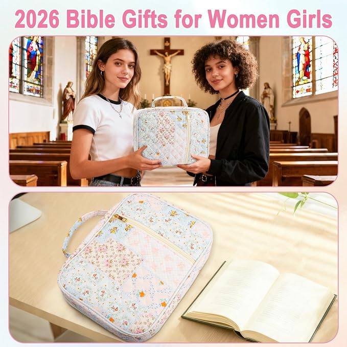 Bc-bible cover case with highlighters pens tabs