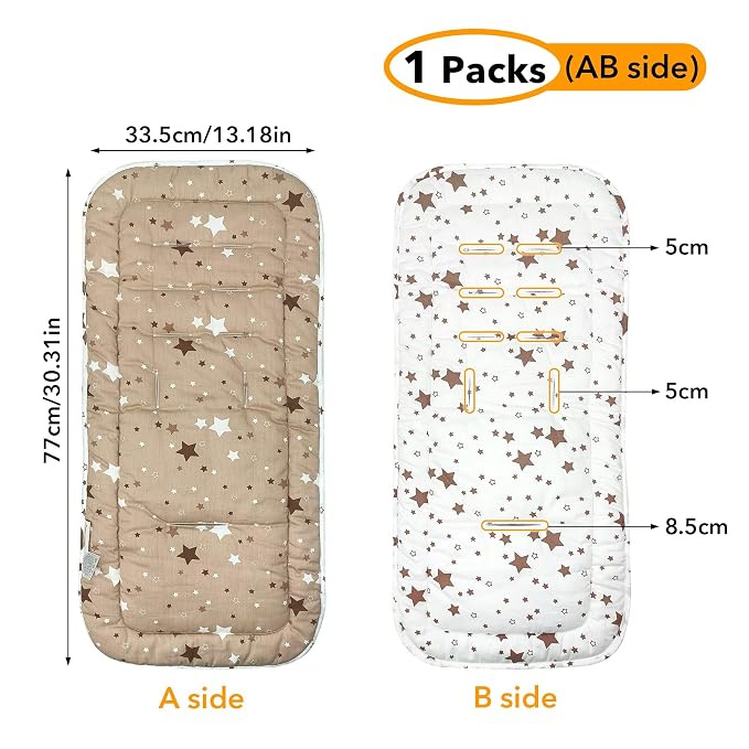 White + Brown Stars