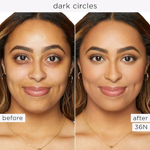 46N tan-deep neutral (tan to deep skin with a balance of warm & cool undertones )