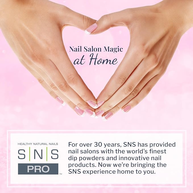 Natural Pink Glitter Dip Powder F4