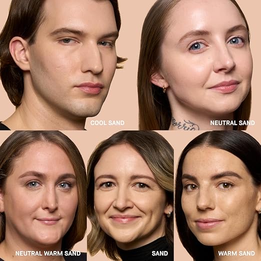 15 Warm Sand (Light beige with yellow undertones; for light skin)