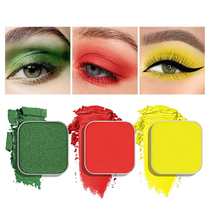 Christmas Red/ Bunny Green/ Bright Yellow