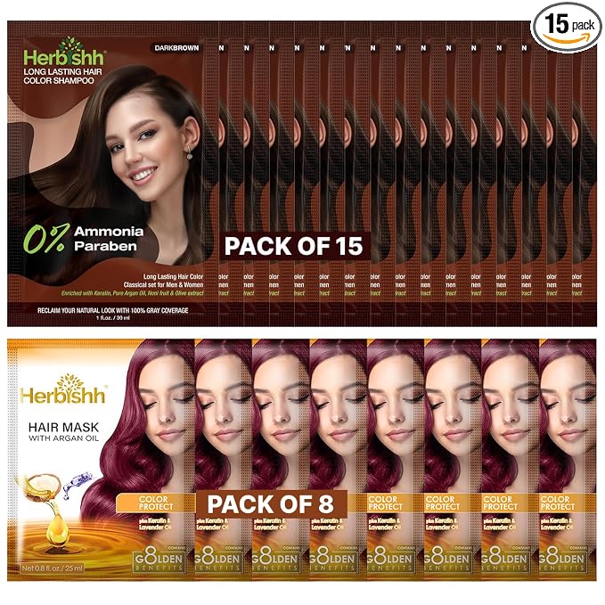 Dark Brown Pack of 15