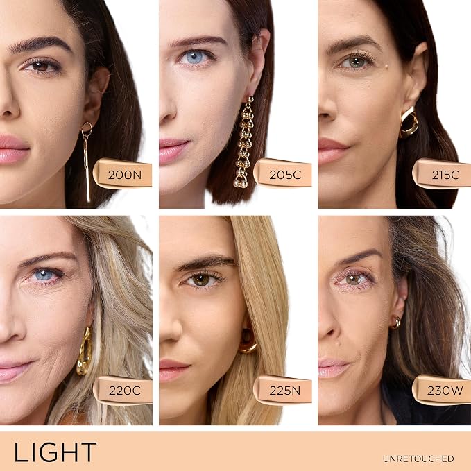 230W - Light with Yellow Undertones