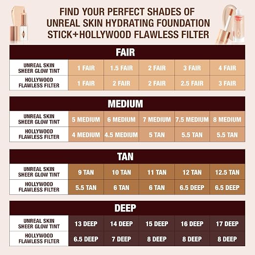 7 Dark - Rich bronze shade for deep skin tones