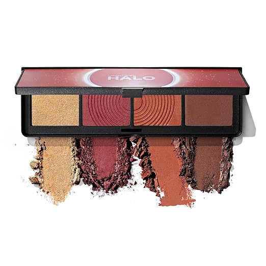 04 - Berry Saturation (Golden bronze highlighter, berry blush, terracotta blush, rich contour)