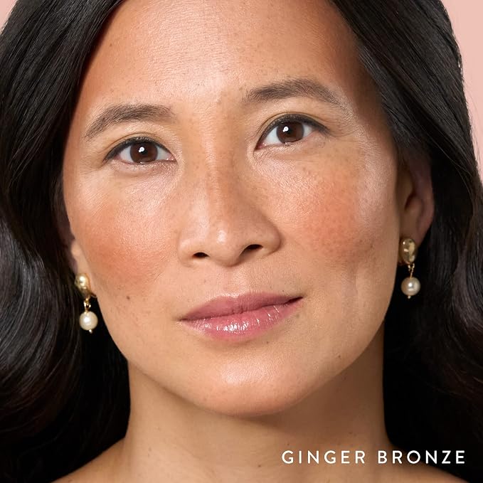 Ginger Bronze + Retractable Angled Kabuki Brush