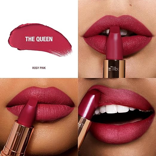 The Queen - rosy pink