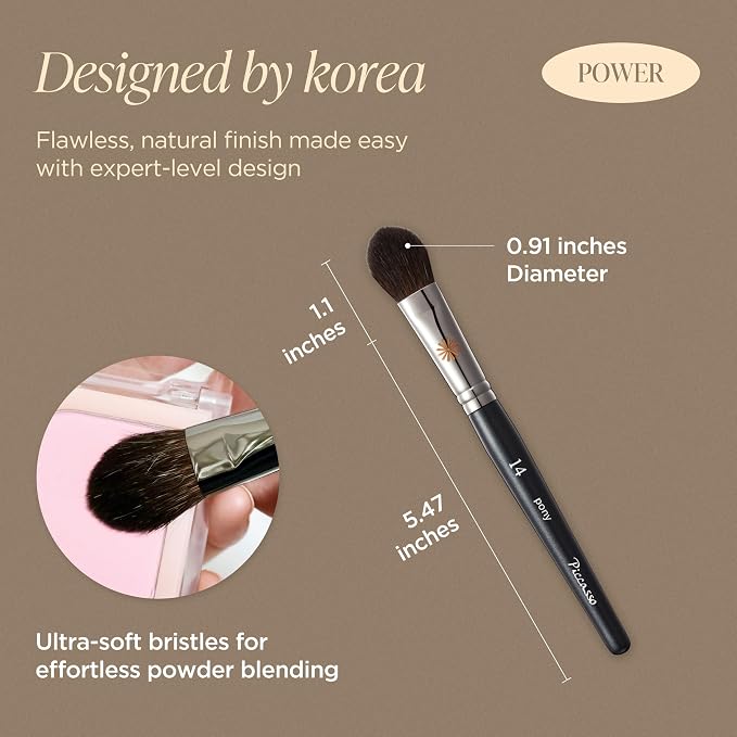 Small tapered tip for precise touch