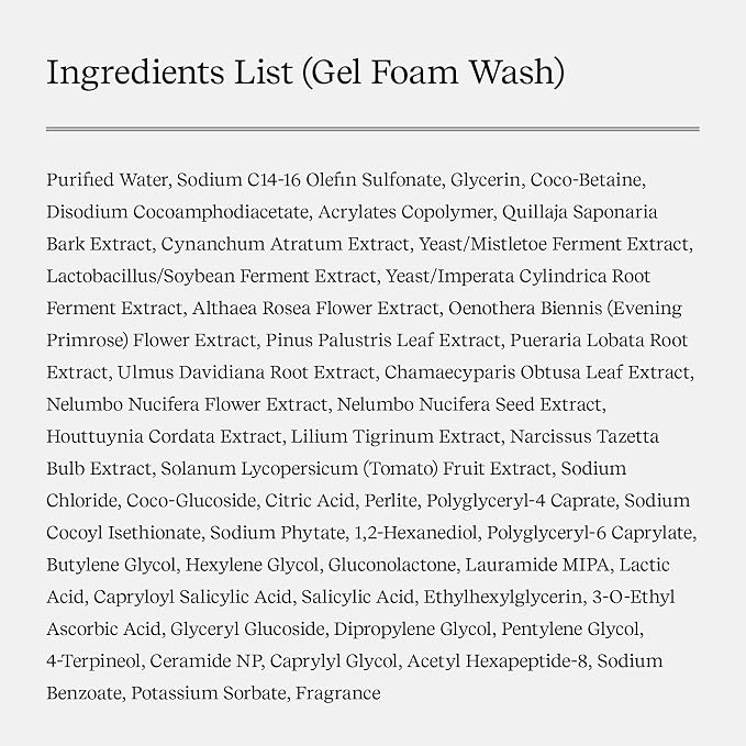 Gentle Foam Cleanser