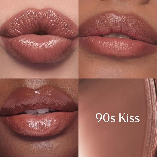 90s Kiss - a sheer muted cool-toned brown