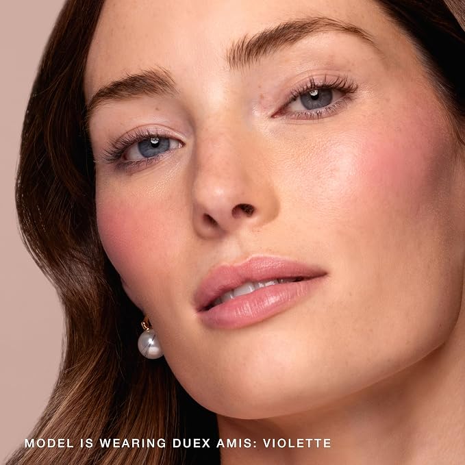 Violette: sheer cool pink / Clémentine: sheer golden peach