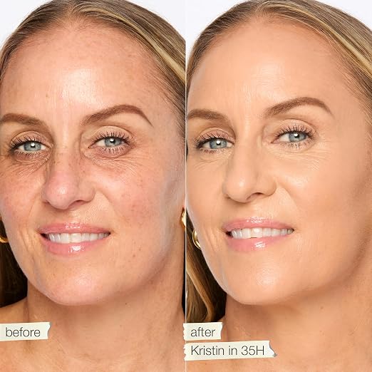35H medium honey (medium skin with warm, peach undertones )
