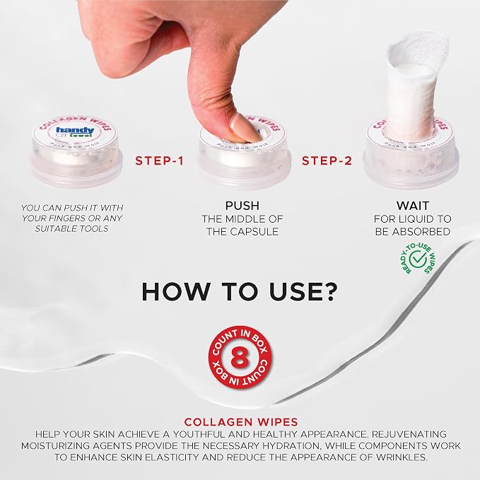 Collagen Facial Care Wipes