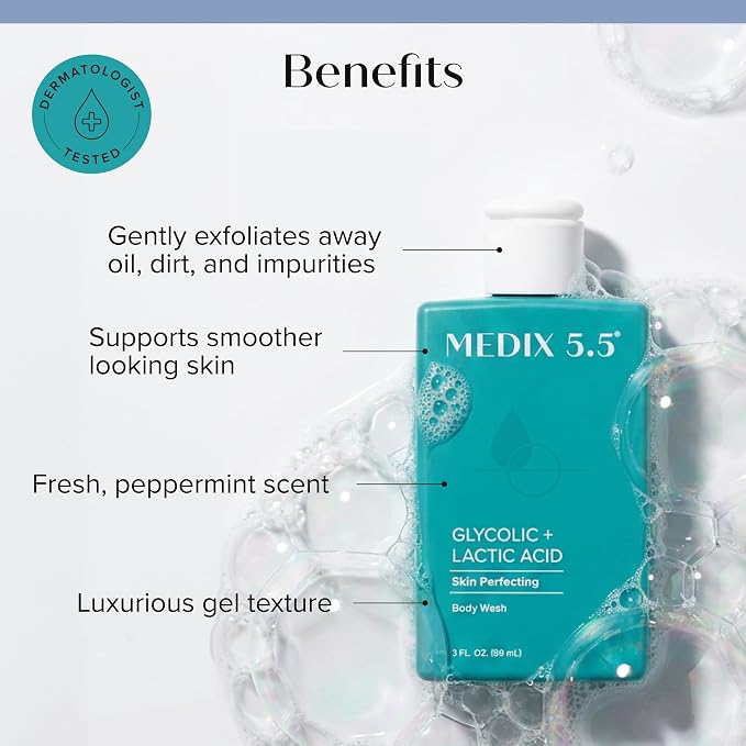 Glycolic Exfoliating Foam Body Wash