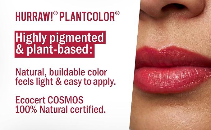 Hurraw! LIP COLOR №1 (RED), №2 (RED/PURPLE), №3 (PINK/PURPLE)