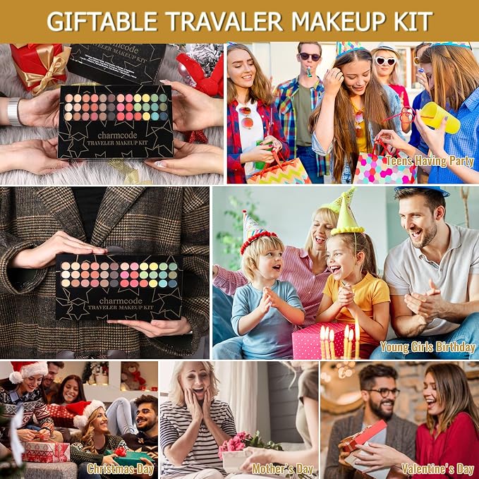 186-Color Traveler Makeup Kit