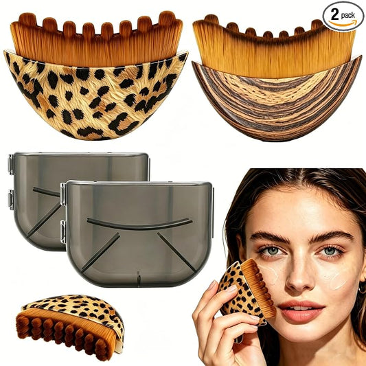 Leopard Print + Wood Grain