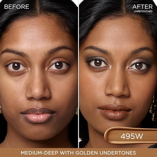495 SUEDE W - Medium-Deep with Golden Undertones