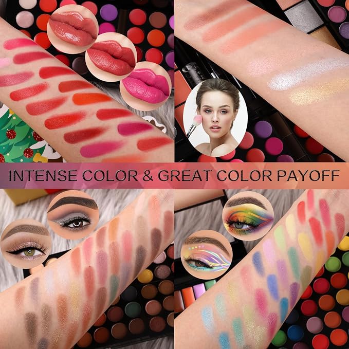 186-Color Traveler Makeup Kit