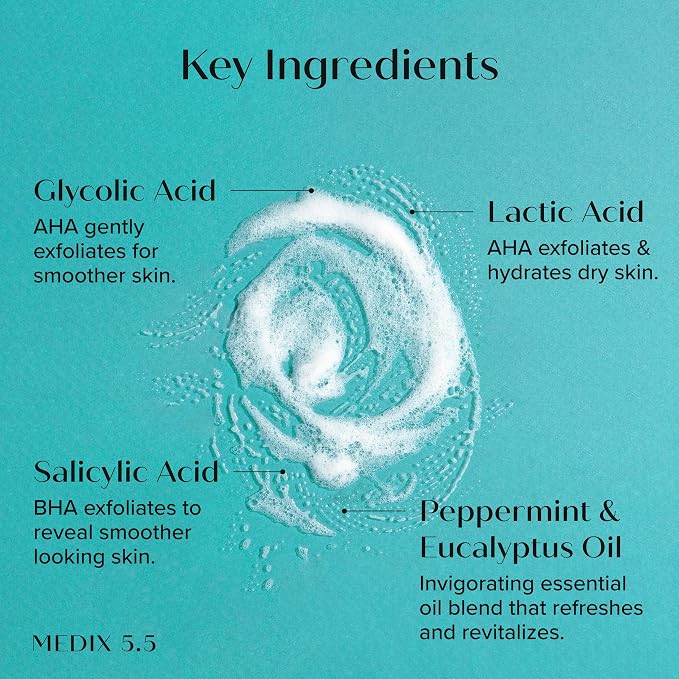Vitamin C Body Wash + Glycolic Acid Cleanser Set