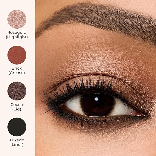 Shimmer Cocoa - Rich walnut brown with hidden pearl