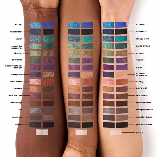 LSD (navy shimmer with bright turquoise micro-sparkle)