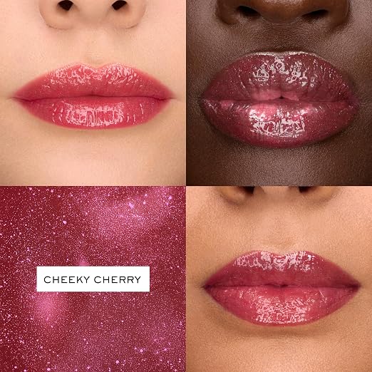 27 Cheeky Cherry: deep cherry with pink sparkle