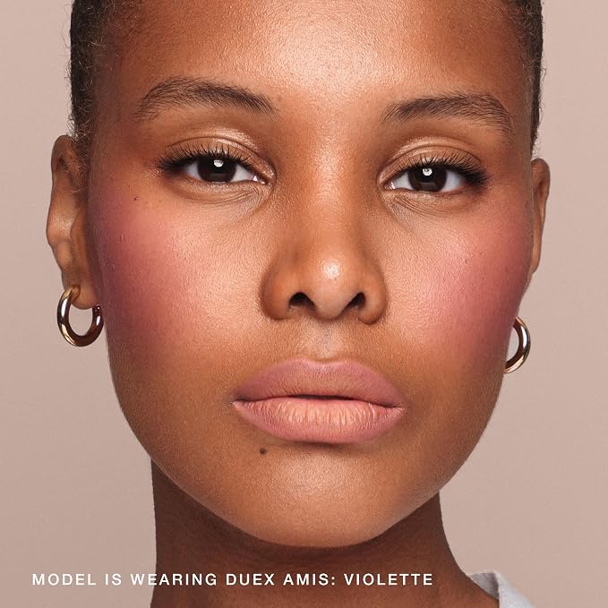 Violette: sheer cool pink / Clémentine: sheer golden peach