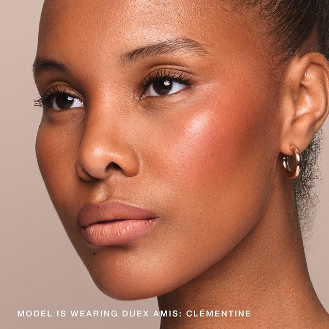 Violette: sheer cool pink / Clémentine: sheer golden peach