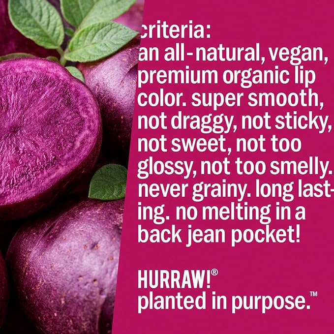 Hurraw! LIP COLOR №2 (RED/PURPLE)