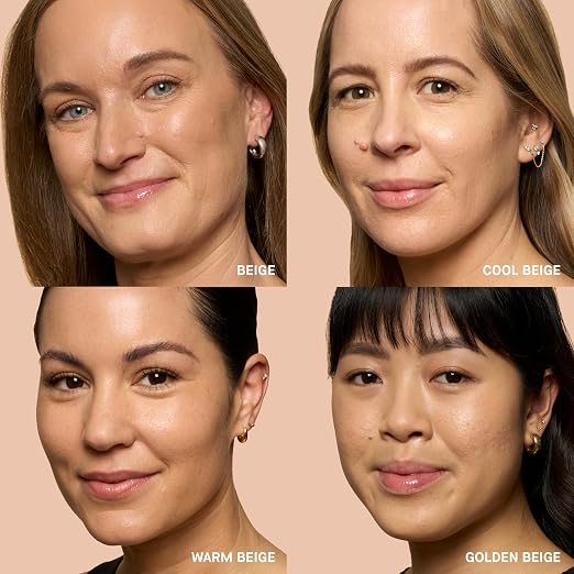 16 Beige (Light medium beige with a balance of pink and yellow undertones; for light to medium skin)