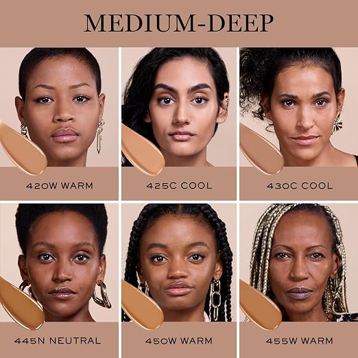 420W: medium-deep with warm golden undertones