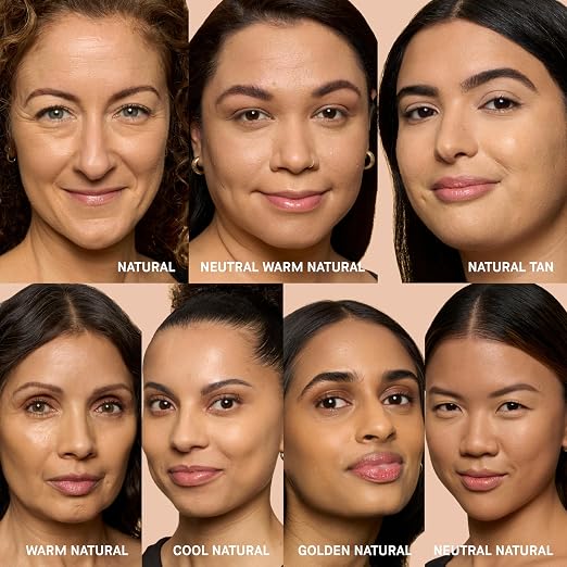 21 Natural (Medium beige with a balance of yellow & pink undertones; slightly more yellow; for mediu