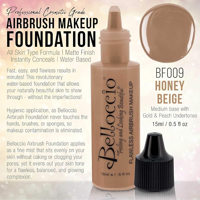 Honey Beige- Medium with Golden, Peachy Undertones