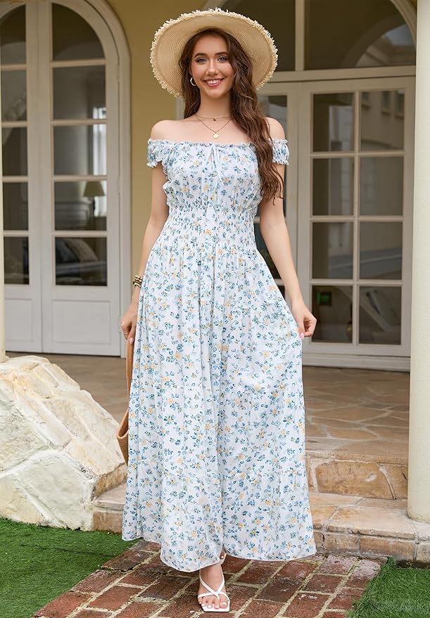 Yellow Blue Floral